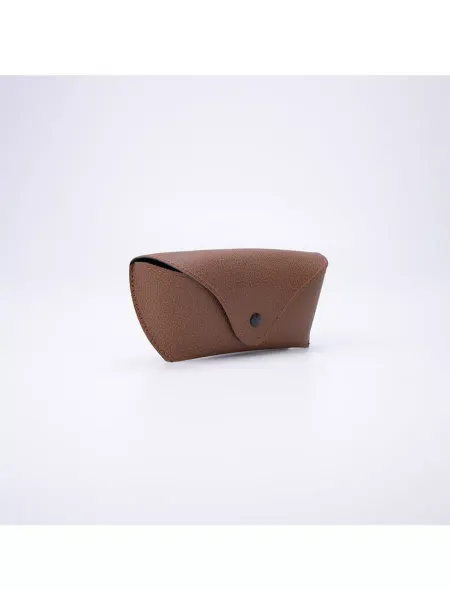 1TOY Футляр для очков, 16 × 4 × 7 см, цвет коричневый