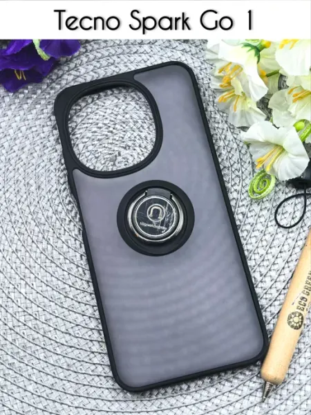 SALMAN COVERS Чехол на Tecno Spark GO 1 с кольцом