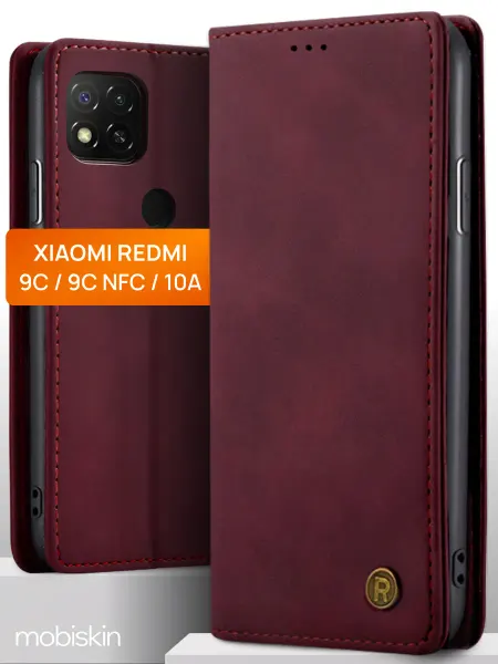 Mobiskin Чехол-книжка на Xiaomi Redmi 9C, 9C NFC, 10A