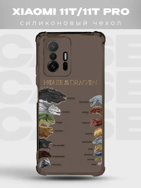 PRINTberries Чехол на Xiaomi 11T драконы Дом дракона