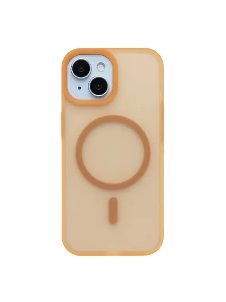 Акмис Чехол-накладка для Apple iPhone 15 (Кофейный) SM042 SafeMag