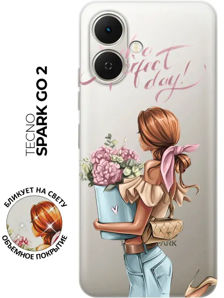 Bestluck Чехол на Tecno Spark Go 2