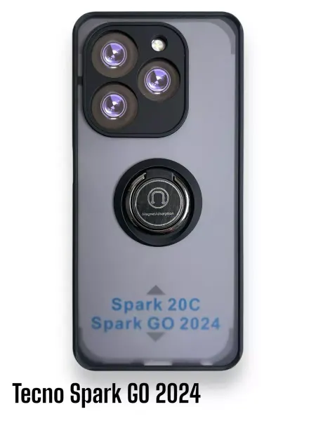 Mashti Case чехол с кольцом на Tecno Spark Go 2024 накладка на