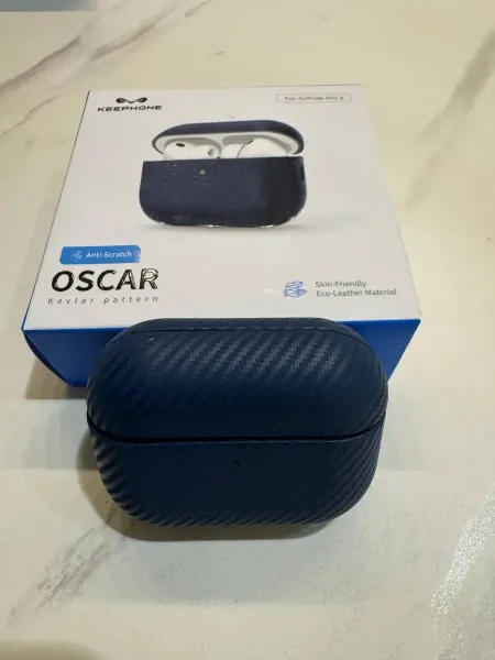 Keephone Чехол для наушников AirPods Pro 3 OSCAR, эко-кожа