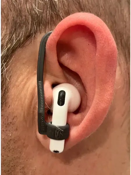 Фиксатор для наушников (держатель AirPods, 3D-печать)