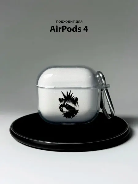 Чехол для AirPods 4 енот