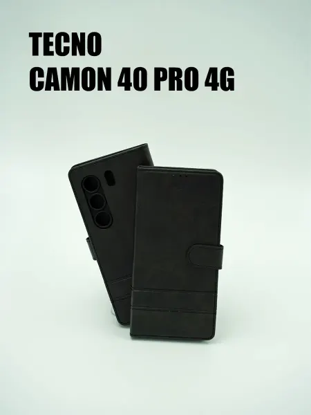 Not typical Чехол на Tecno Camon 40 Pro 4G книжка черный