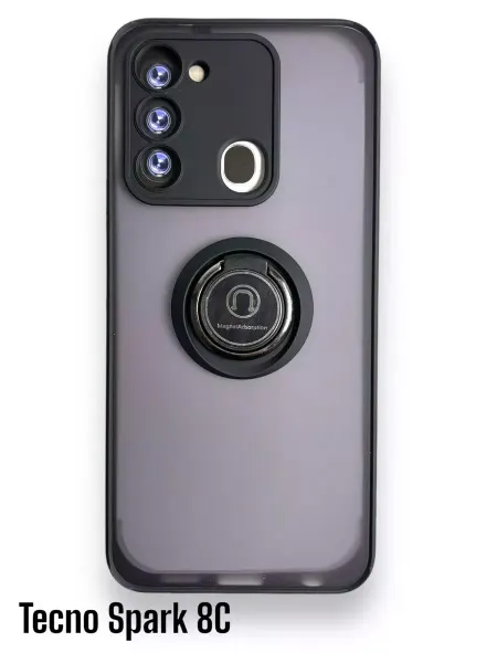 Чехол Store чехол с кольцом на Tecno Spark 8C накладка на спарк 8c
