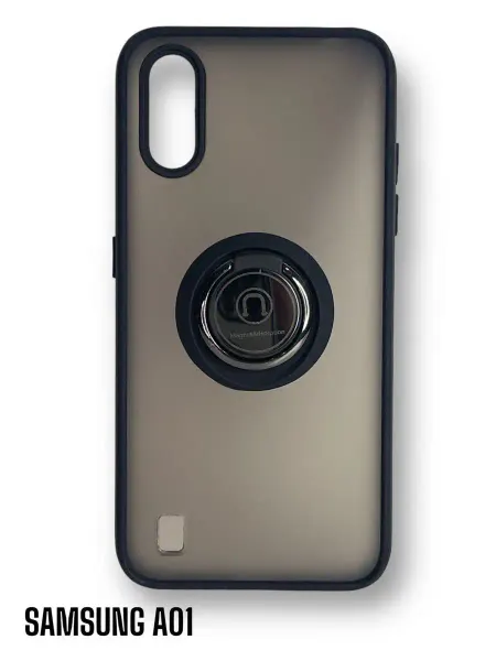 Чехол накладка бампер чехол с кольцом на Samsung A01 накладка на Самсунг А01