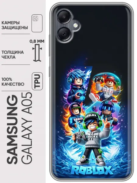 Trendmall Чехол на Samsung Galaxy A05 Roblox Роблокс