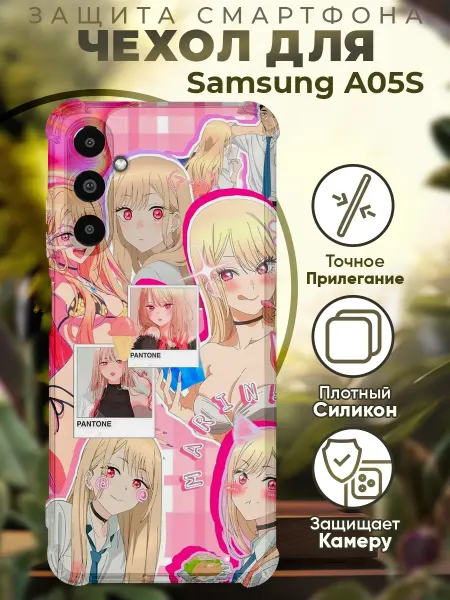 PRINTberries Чехол на SAMSUNG A05S с принтом аниме кукла