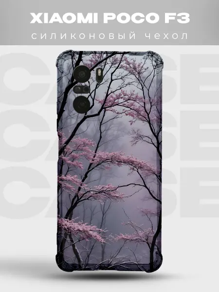 PRINTberries Прозрачный чехол на Xiaomi Poco F3 Y2K pinterest