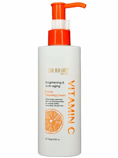 Очищающий крем для лица, Vitamin C brightening & anti-aging cleansing cream, 130 гр