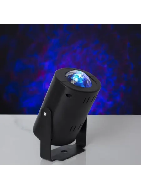 Luazon Lighting Проектор диско-шар с RGB подсветкой и пультом ДУ