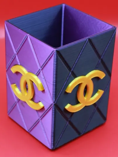 Органайзер для кистей макияжа и косметики / Настольный стакан подставка 3D - Подставки для карандашей и ручек
