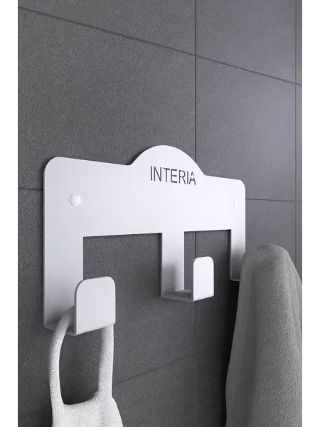 Interia Вешалка настенная - крючки для ванной