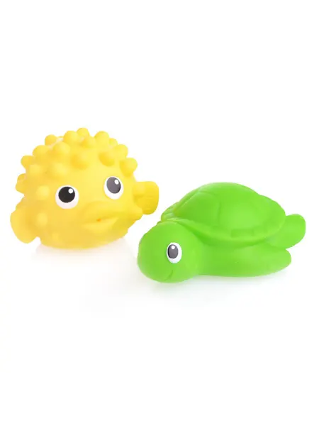 Весна Игрушки для ванной Черепаха и Рыба-Еж