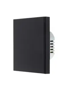 Умный выключатель Aqara H1 EU WS-EUK01 одноклавишный, Zigbee, без нейтрали, для Алисы, Apple Home, Google Home (через хаб Aqara), серый