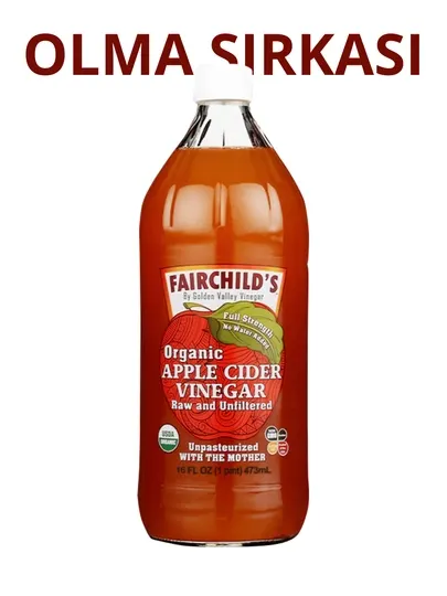 Органический яблочный уксус, Fairchild's, Apple Cider Vinegar, 473 мл, США