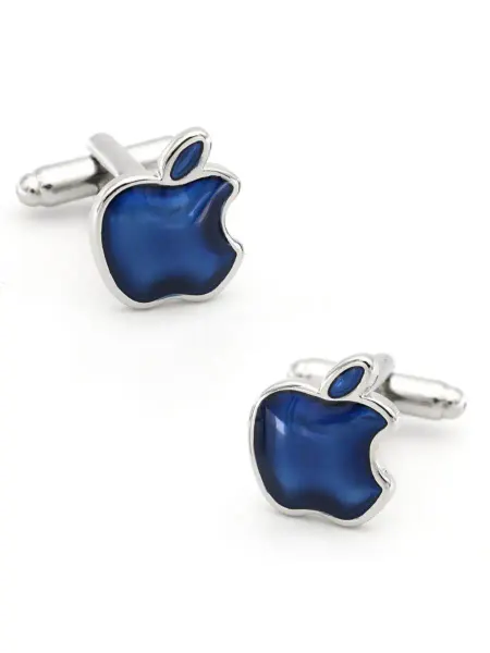 Diamond Squirrel Запонки Яблоки (Apple)