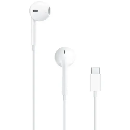 Проводные наушники Apple EarPods USB Type-C, с микрофоном, белые (MTJY3ZM/A)