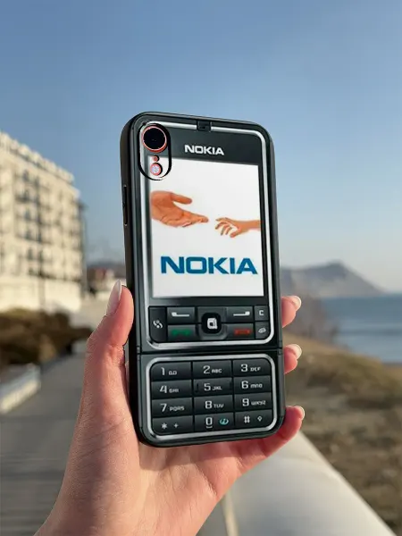 PBl store Чехол на Apple iPhone XR с принтом Nokia