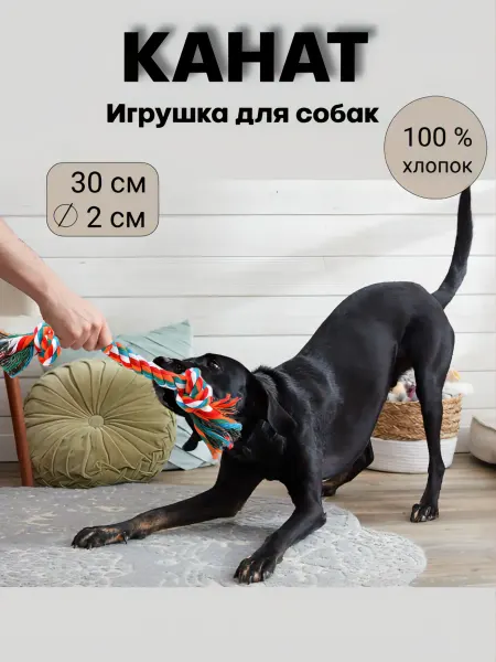 КираЛэнд Канат игрушка для собак