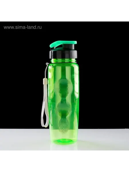 In Mother's Hands Спортивная бутылка для воды, 650 мл, зеленая