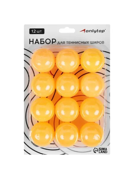 Brendwall sport Настольный теннисный мяч, цвет оранжевый, PP