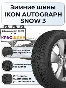 IKON Шины зимние 175 65 r14 82R Autograph Snow 3