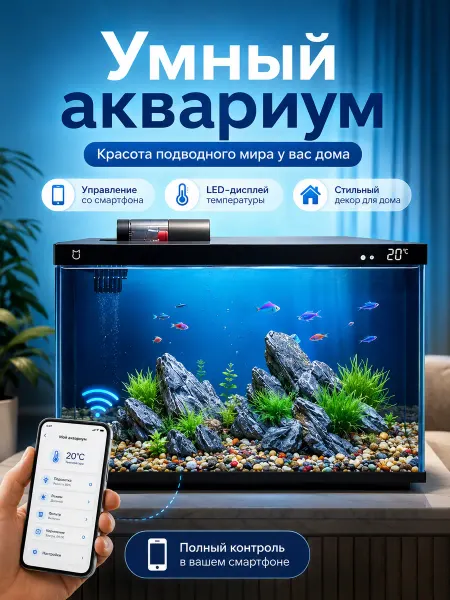 Xiaomi Умный аквариум Smart Aquarium 20 л