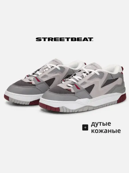 STREETBEAT Кроссовки y2k дутые кожаные Union