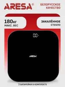 Напольные весы ARESA AR-4418, черный
