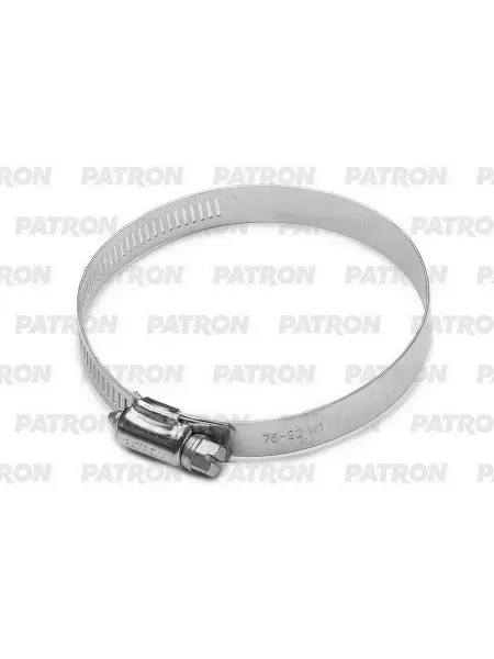 PATRON Хомут винтовой 76-92 мм, PA076092