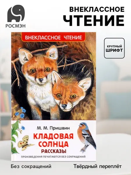 Bobrenok Книга для внеклассного чтения "Кладовая солнца"