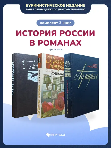 Книгоед История России в романах три эпохи