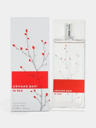 Туалетная вода Armand Basi "In Red", женская, древесно-цветочная, 100 мл