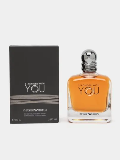 Туалетная вода для мужчин Armani Stronger with You