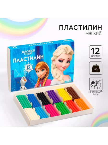 My Sweet Home Пластилин 12 цветов 180г, детский, 2 шт