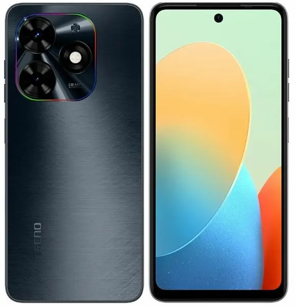 6,56" Смартфон Tecno SPARK GO 2024 4/64 ГБ (4894947010521) 2023, черный