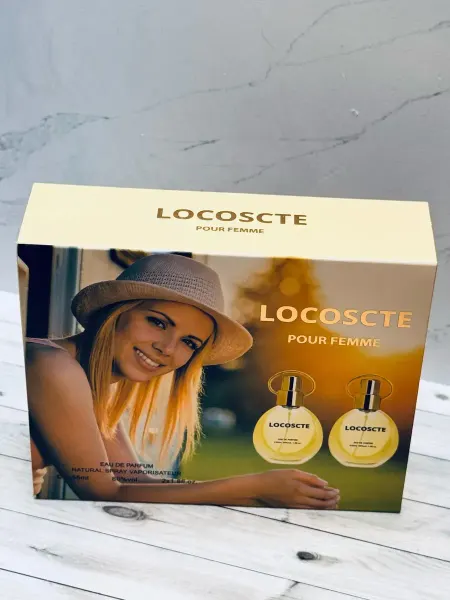 AROMADONNA Подарочный набор духов Lacoste Pour Femme 100 мл