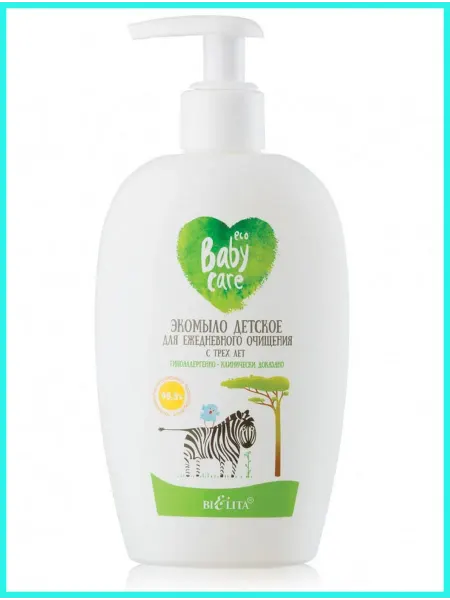 Белита Baby Care Экомыло детское для ежедневного очищения с 3-х лет