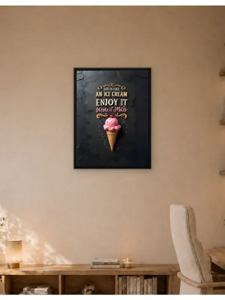 Postersbase Арт-постер мороженое 50x70