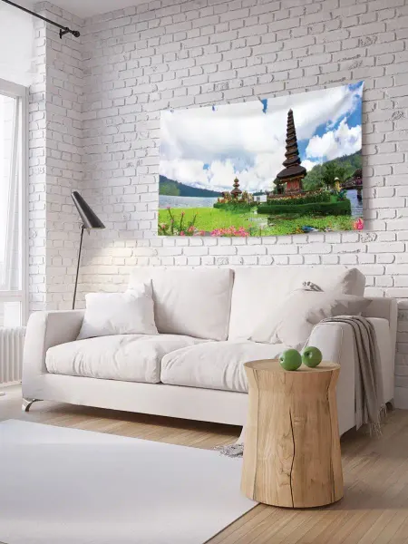 JoyArty Фотопанно на стену "Плывущий храм" 150х200