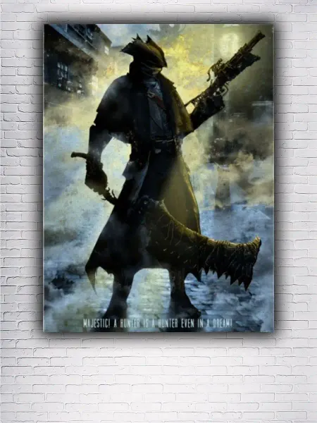 Classic Art Картина на холсте Bloodborne 20х30