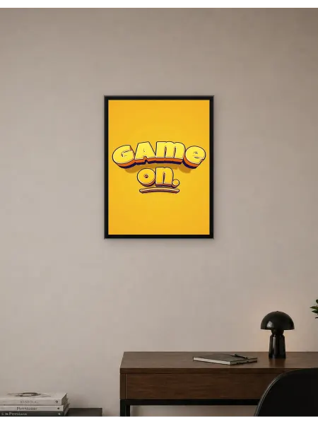 Postersbase Постер на стену Игра включена 50x70