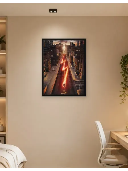 Postersbase Постер Официальное оформление сериала «Флэш» 50x70