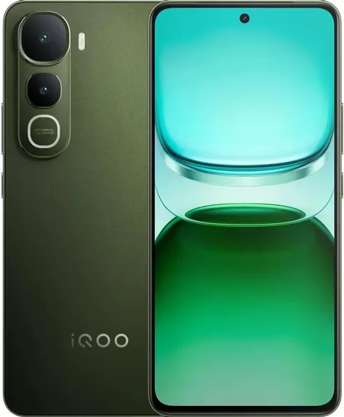 6.67" Смартфон iQOO Z10 Lite 8/128Gb, AMOLED, 120Гц, 6000мAч, тайга (green)