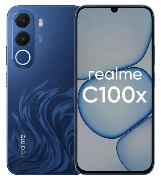 Смартфон REALME C100X 4/128Gb Blue (6941764493957)