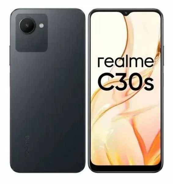 6,5" Смартфон realme C30S 4/64 ГБ (6053074) 2022, черный